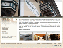 Tablet Screenshot of bergen-hotels.de
